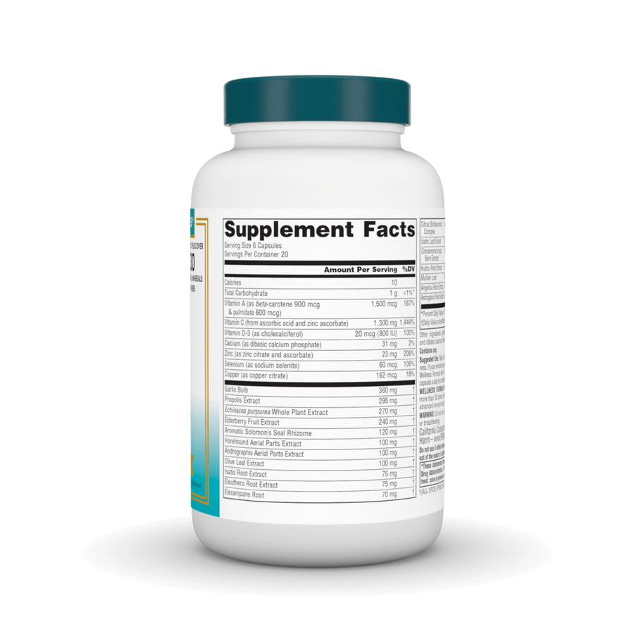 Wellness Formula, Advanced Immune Support - 120 Capsules